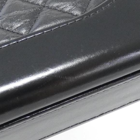 Chanel Gabriel Line Shoulder Bag Black Calf - Picture 4 of 8